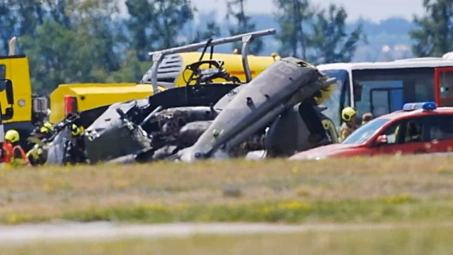 Czech plane crash leaves one soldier dead