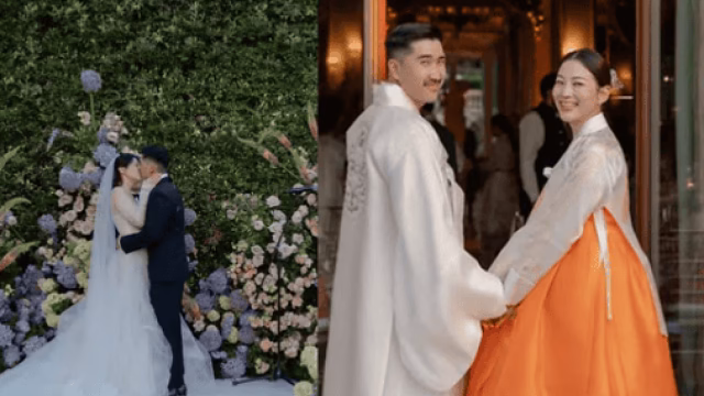 Arden Cho celebró su boda en Italia con un homenaje al hanbok