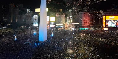Argentina vence a Inglaterra y desata una fiesta nacional imparable