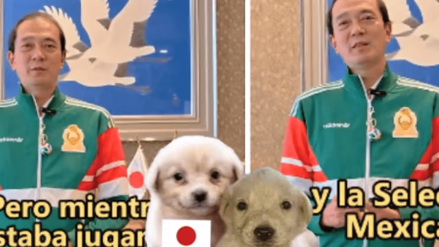 El gesto del embajador de Japón que conmueve a México