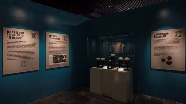 Exhibition reveals the secrets of the Mexican ball game