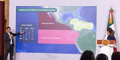 Sheinbaum's government launches telephone alert against El Niño