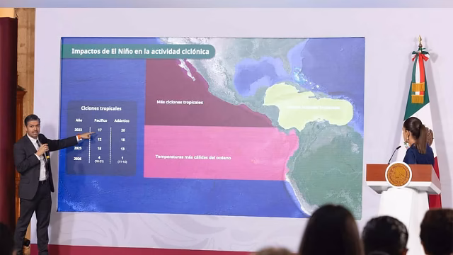 Sheinbaum's government launches telephone alert against El Niño