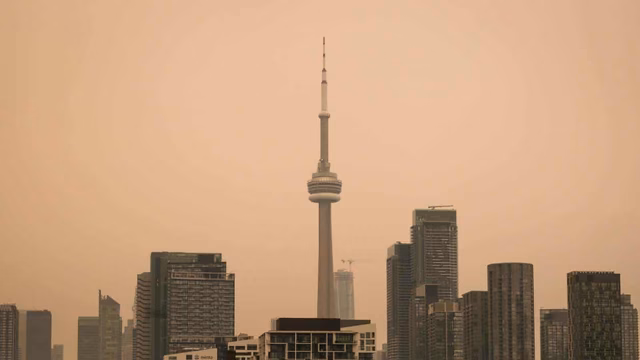 Humo de incendios canadienses cubre el noreste de EE.UU.