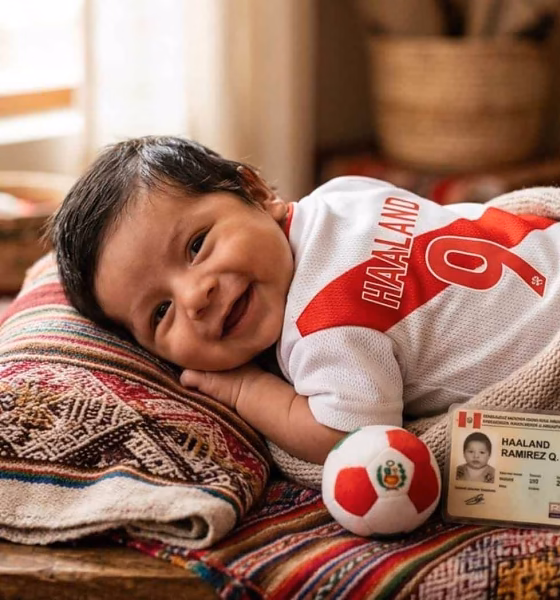 La huella de Haaland: 559 bebés peruanos llevan su nombre