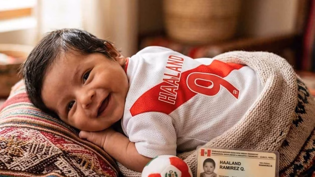 Sucesso de Haaland: 559 bebês peruanos têm seus nomes
