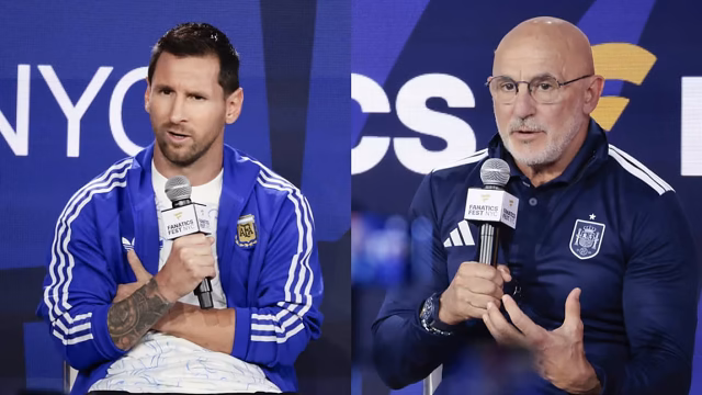 Luis de la Fuente e a lição que Messi lhe deixou na juventude