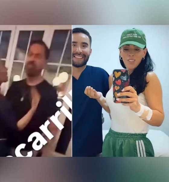 Marichelo Puente se borra los tatuajes que compartió con su ex