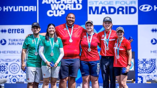 México soma duas pratas na Copa do Mundo de Tiro com Arco