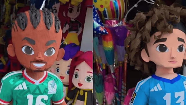Como Piñatas de Quiñones e Ochoa homenageiam sua passagem pela Copa do Mundo