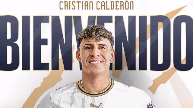 Pumas verpflichtet Cristian „Chicote“ Calderón als zweite Verstärkung