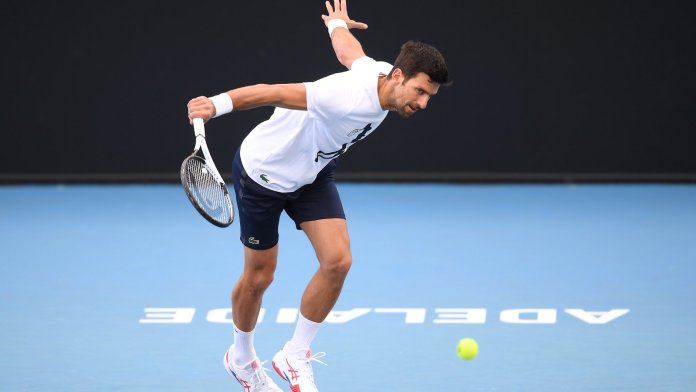 N4 Entrena Novak Djokovic En Australia