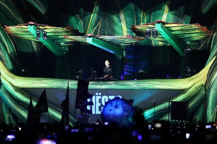 Eleva Tiesto La Fiesta Multicolor Del Edc Con Sus Exitos