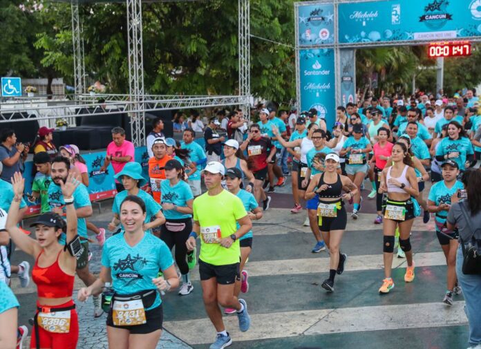 Realizan Medio Maraton Por Aniversario De Cancun 696x505 1