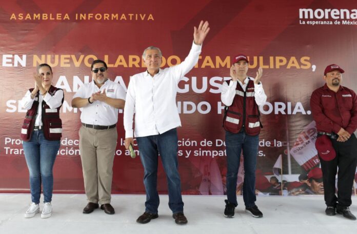 Adan Augusto Lopez Pide A Los Migrantes Mexicanos En Eua Que Se Pronuncien Contra La Propuesta De De Santis 696x456 1