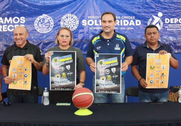 Presentan Torneo Internacional De Basquetbol Para Los Festejos Del 30 Aniversario Del Municipio De Solidaridad 696x484 1