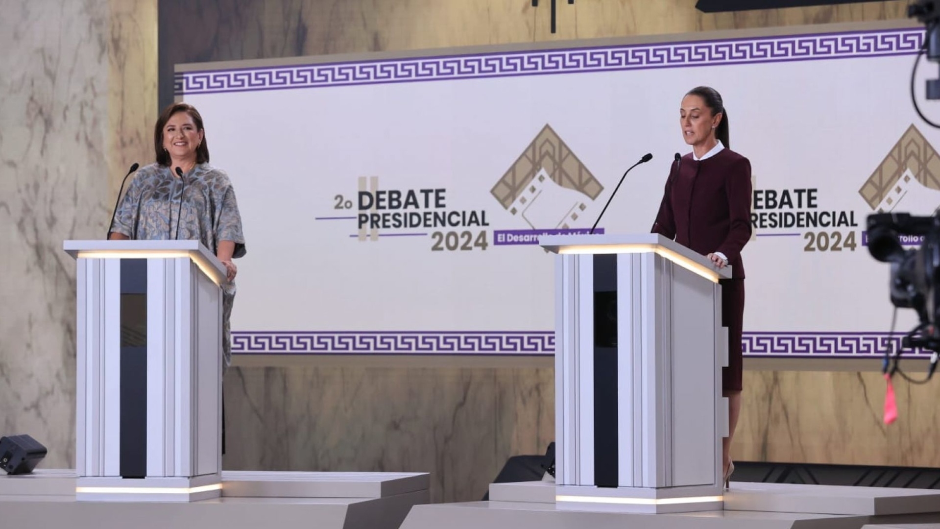 Segundo Debate Presidencial Narcocandidata