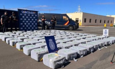 Autoridades decomisan 200 kilos de cocaína en aduana de Baja California