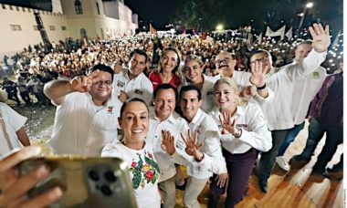 Promete Claudia Sheinbaum Ampliar El Tren Maya A Puerto Progreso