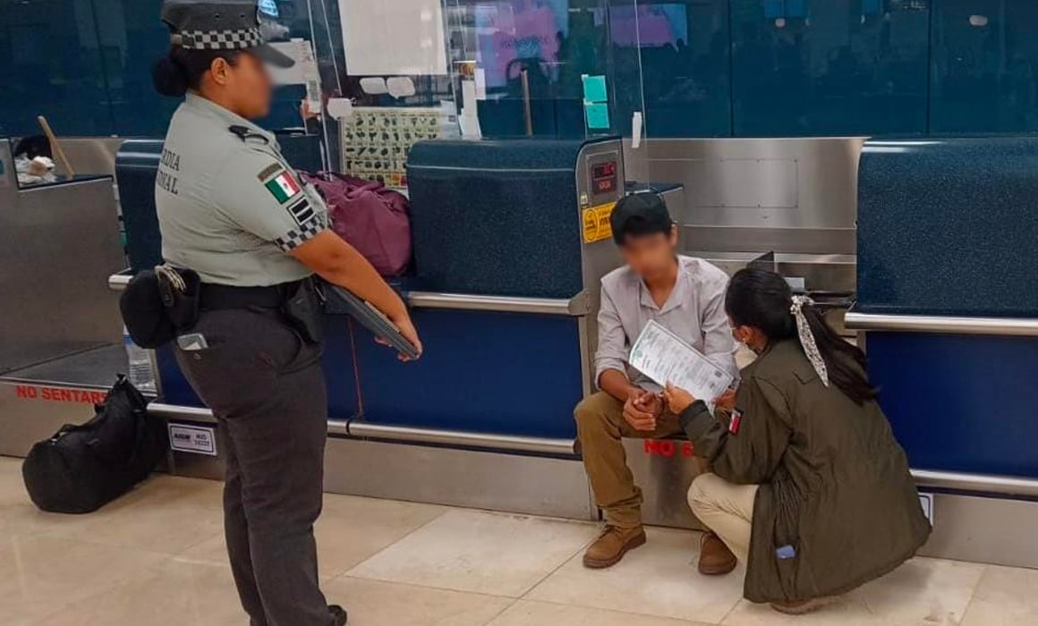 Guardia Nacional Detenida Aeropuerto